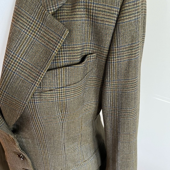 Vintage Italian Wool Suit Women’s 2-Piece Skirt Set Custom Tailored Lessona - Picture 5 of 15